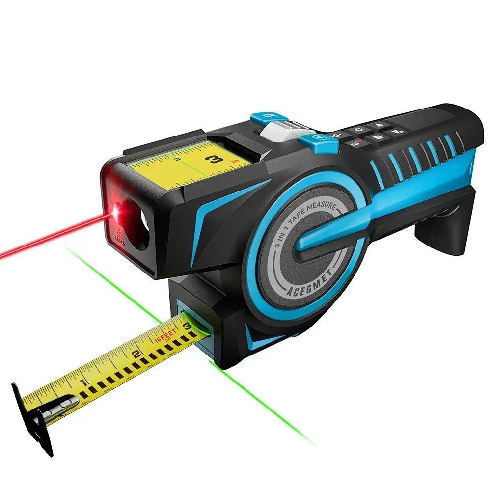 Tape Measure - Электронная рулетка-дальномер 2026 с ЖК-дисплеем, высокоточный