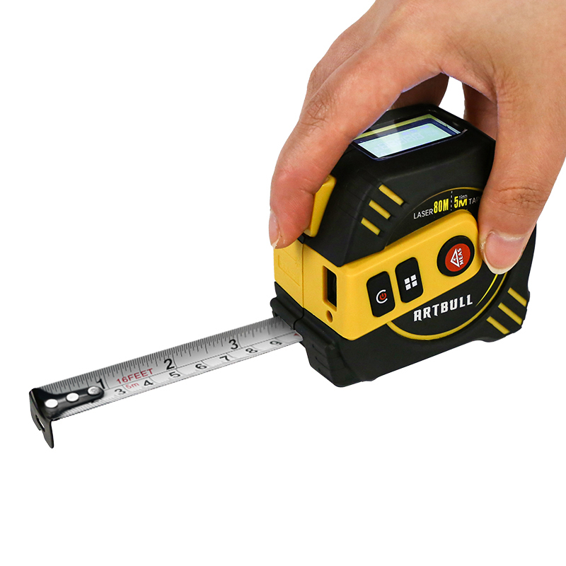 Tape Measure - Многофункциональный лазерный дальномер 3-в-1 с лазерной
