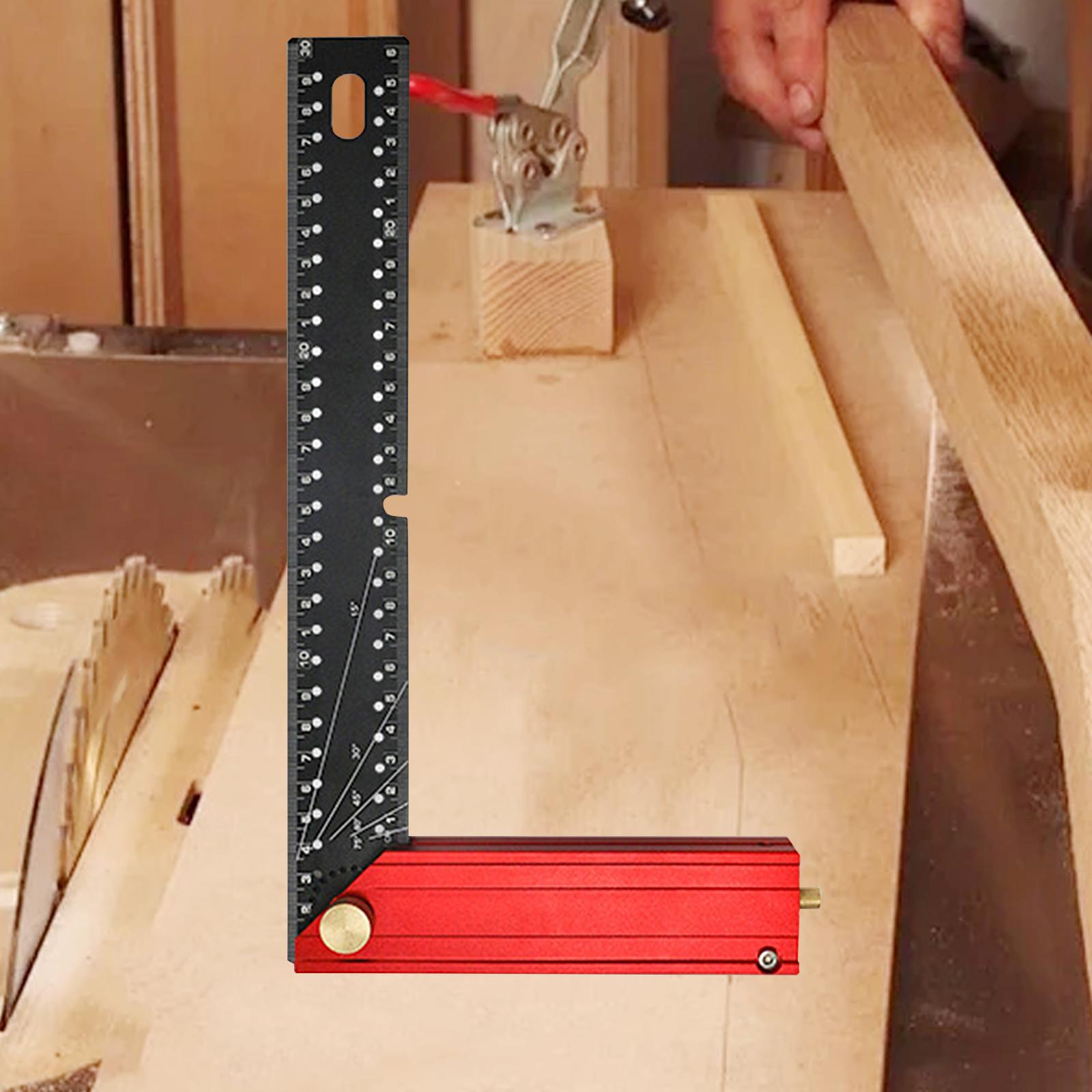 Home Improvement Mark - Обрамление квадратной прецизионной L-квадратной линейки, плотницкий