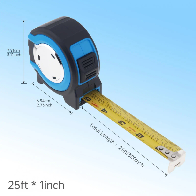 Рулетка с разметкой в дюймах ( – обзор и цена Tape Measure