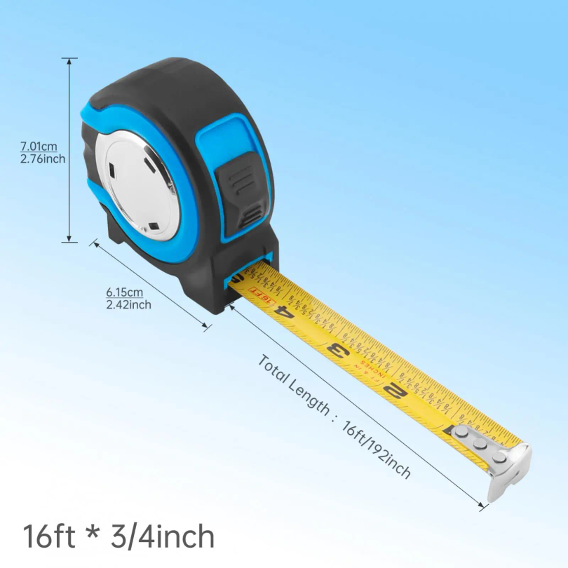 Рулетка с разметкой в дюймах ( – обзор и цена Tape Measure