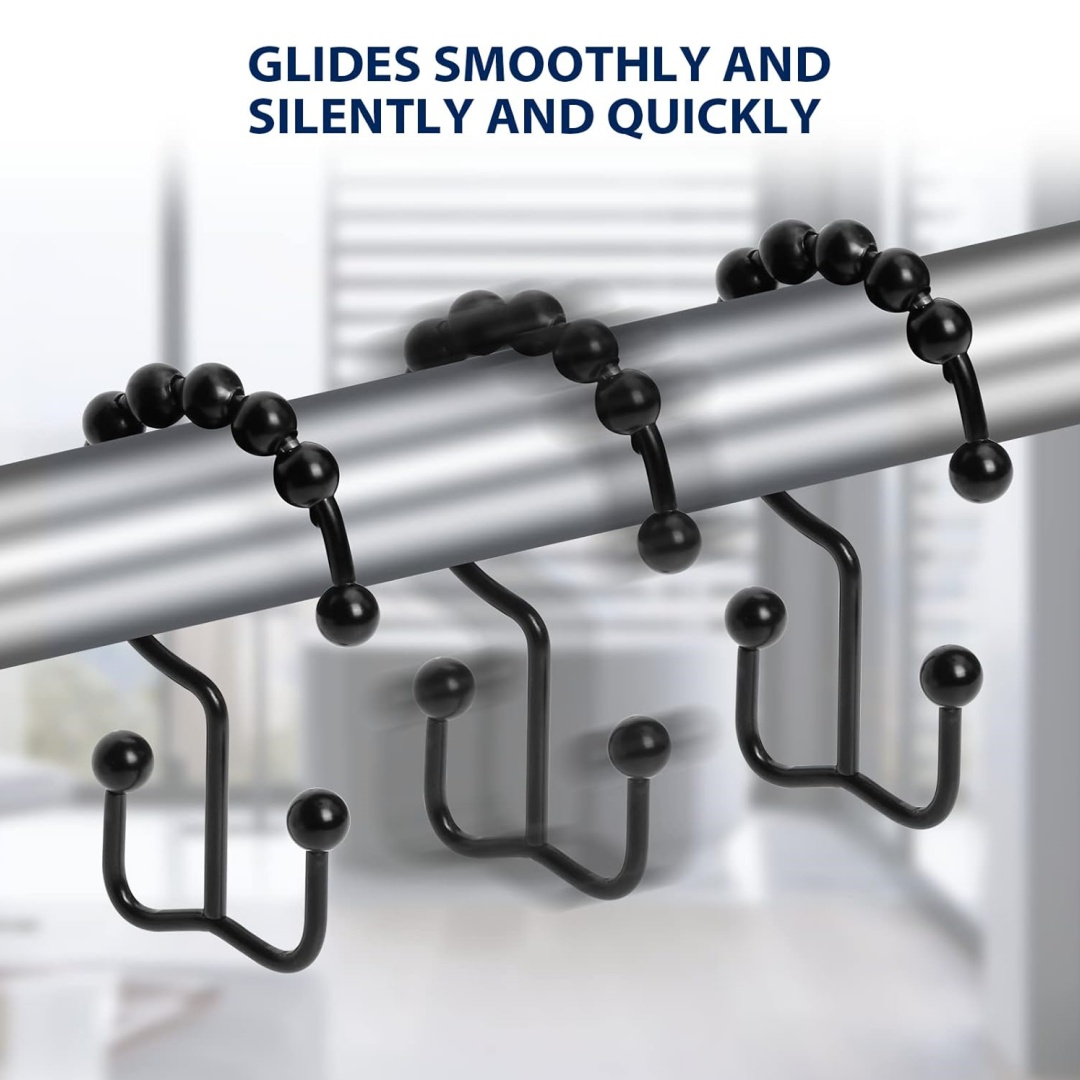 Крючок для душевой шторки, про – обзор и цена Curtain Rods