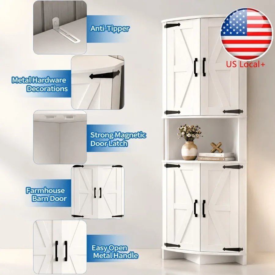 Высокий угловой шкаф с дверцам – обзор и цена Cabinet Hinges