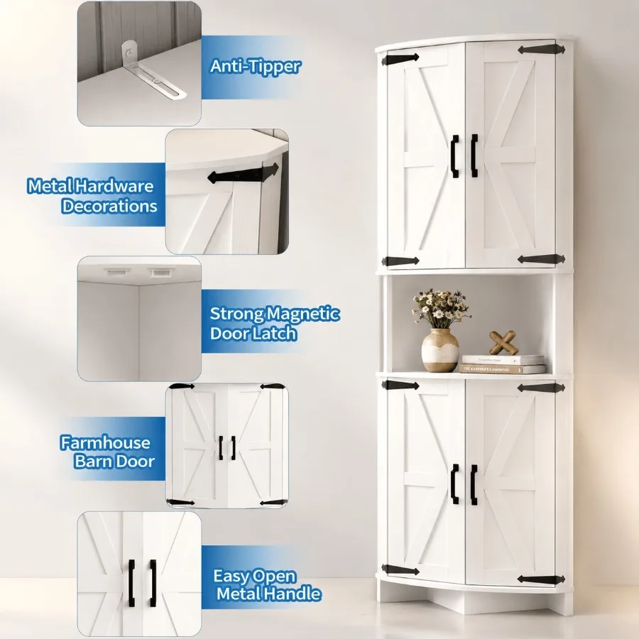 Высокий угловой шкаф с дверцам – обзор и цена Cabinet Hinges