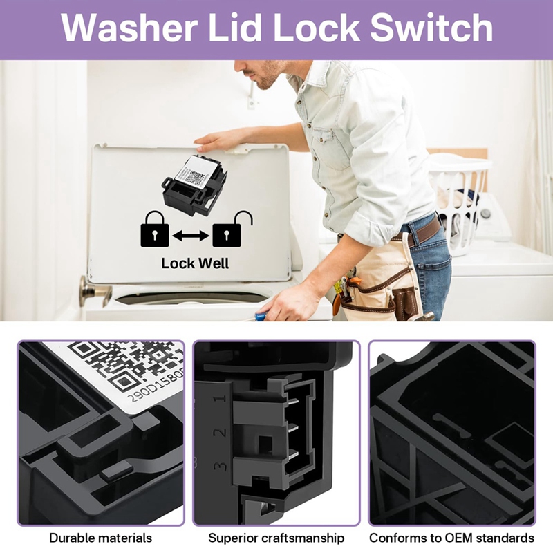 Замок-фиксатор крышки стиральн – обзор и цена Door Lock